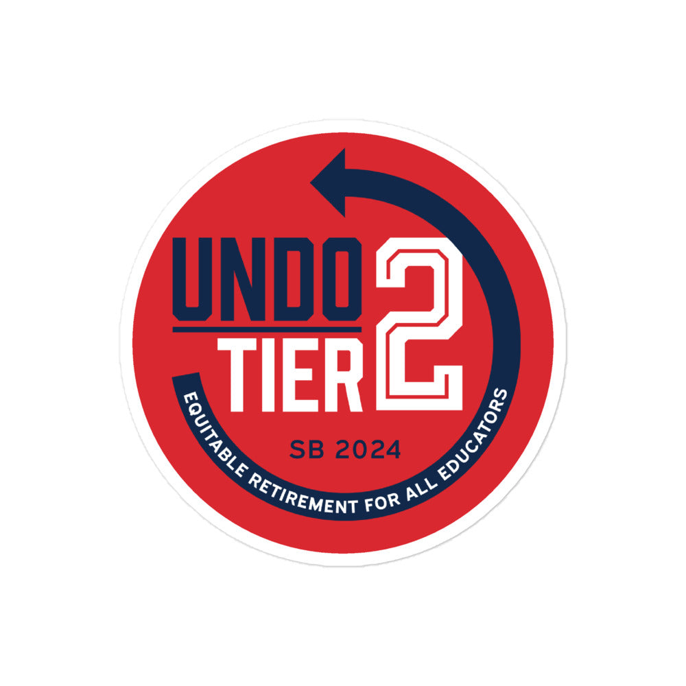 Undo Tier 2 Sticker