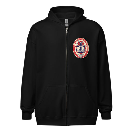 Union Educators Unisex heavy blend zip hoodie