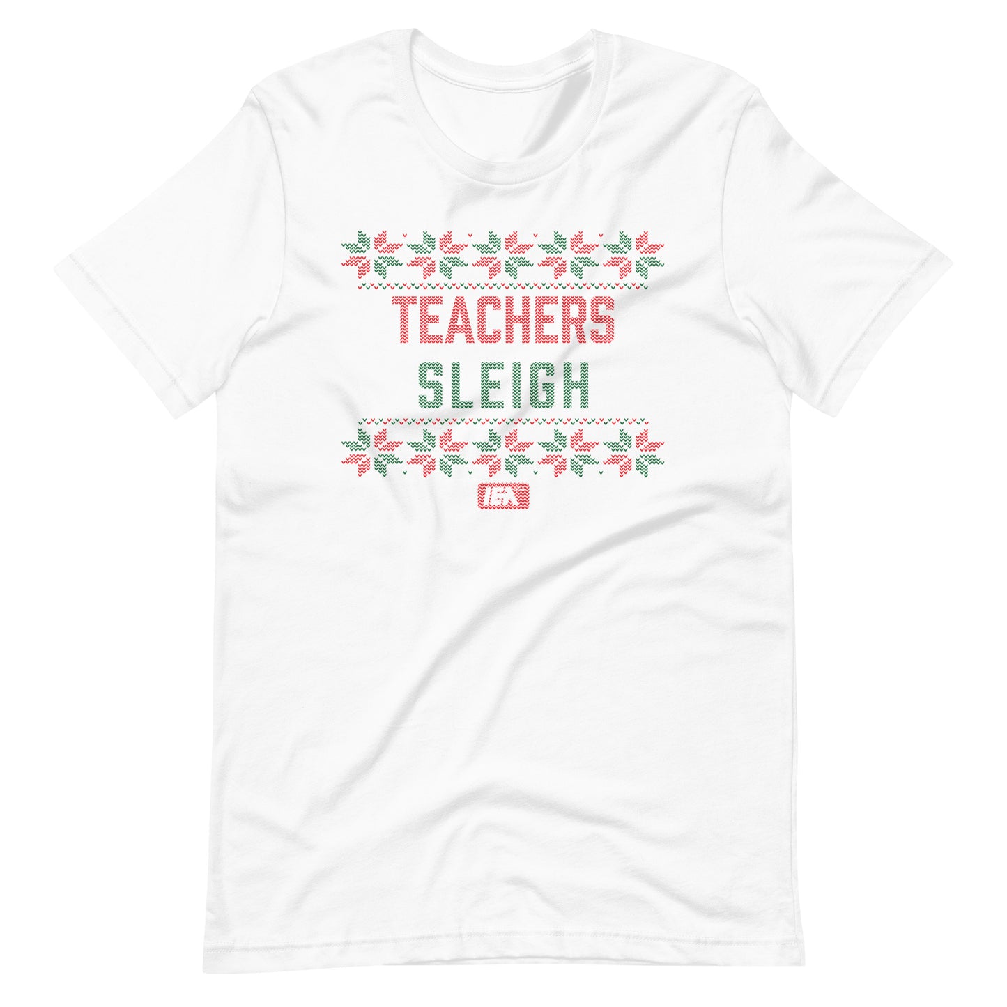 Teachers Sleigh White t-shirt