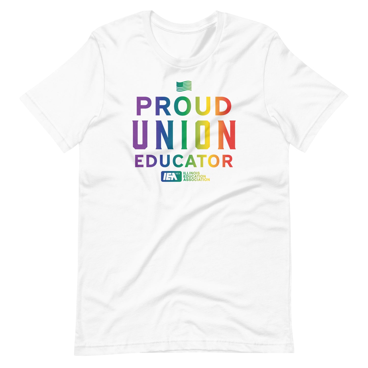 Proud Union Educator Pride Unisex t-shirt