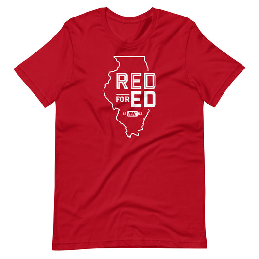 Red For Ed - Illinois Unisex t-shirt