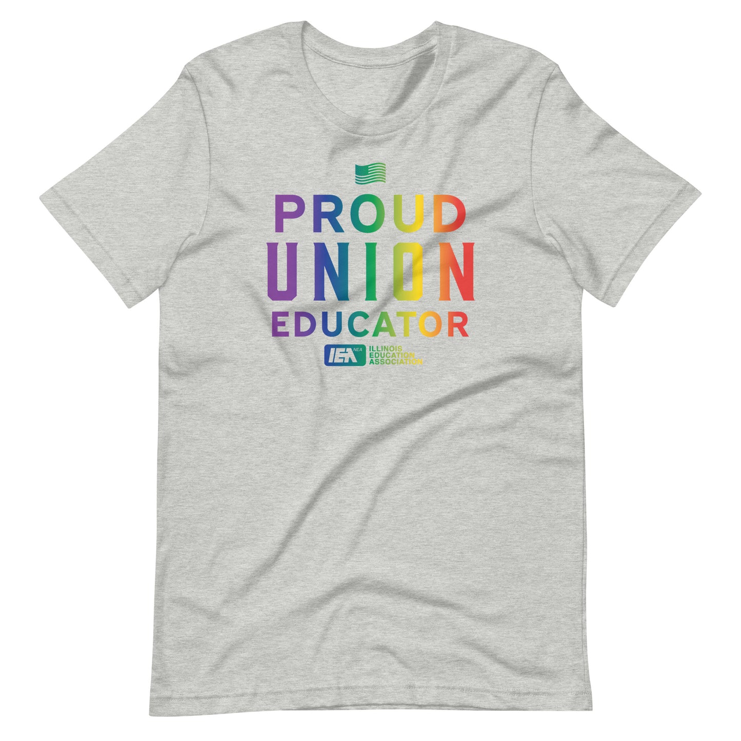 Proud Union Educator Pride Unisex t-shirt