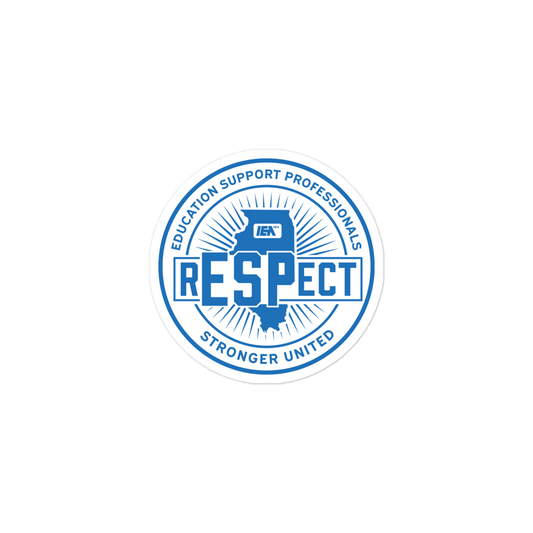 rESPect Seal Sticker Blue