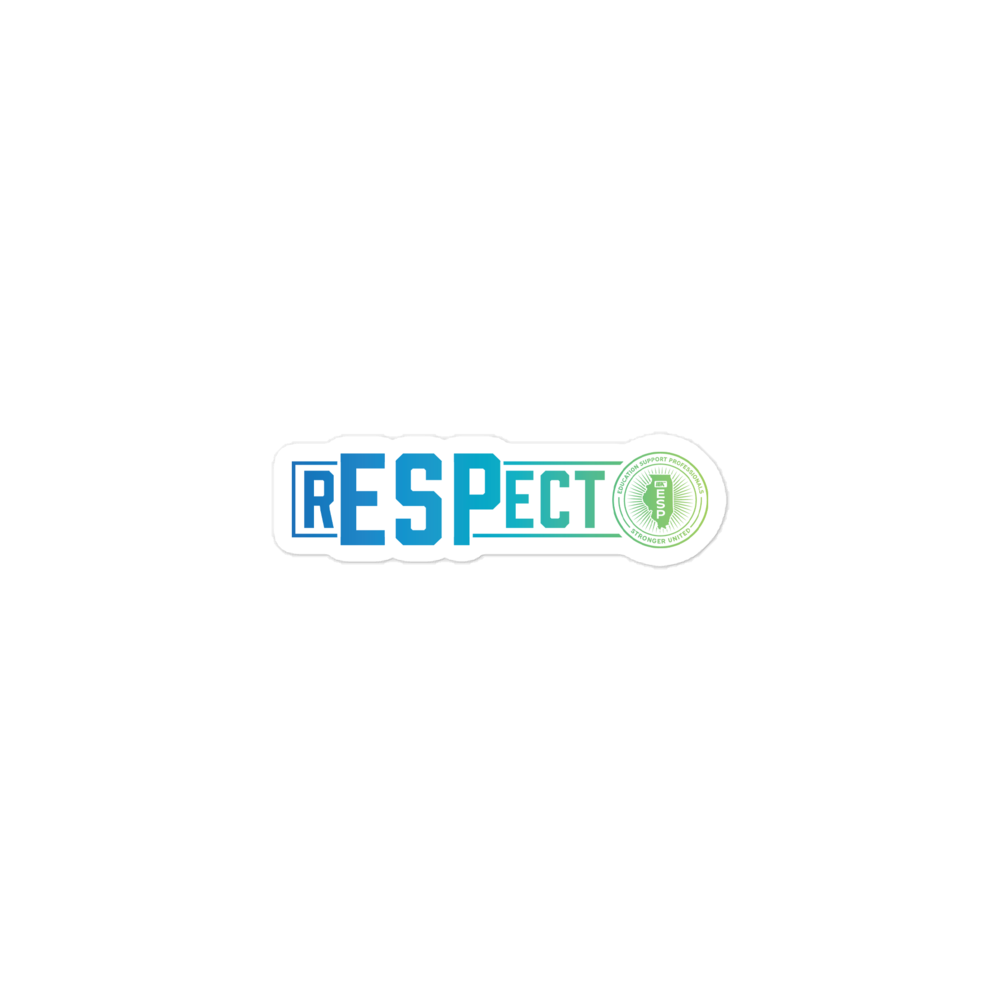 Respect Value Sticker rESPect Sticker Gradient – IEA Online Store