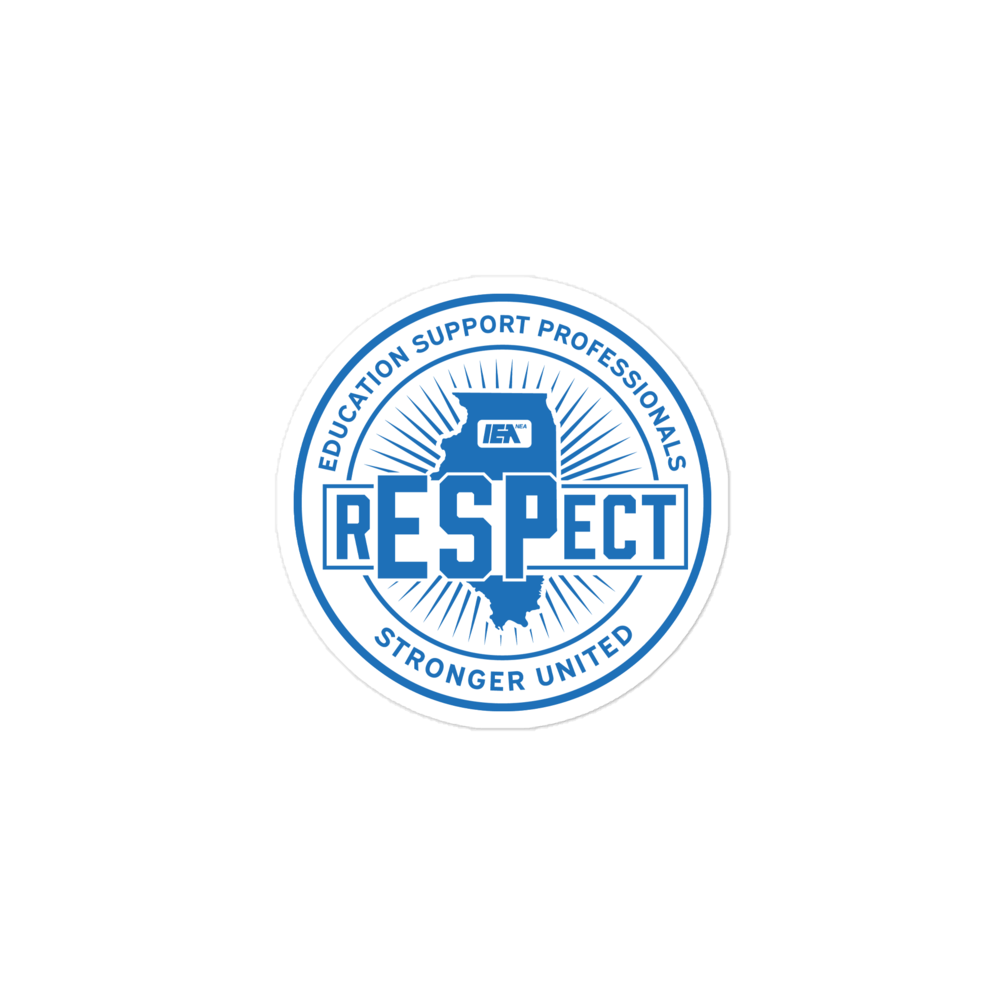 rESPect Seal Sticker Blue