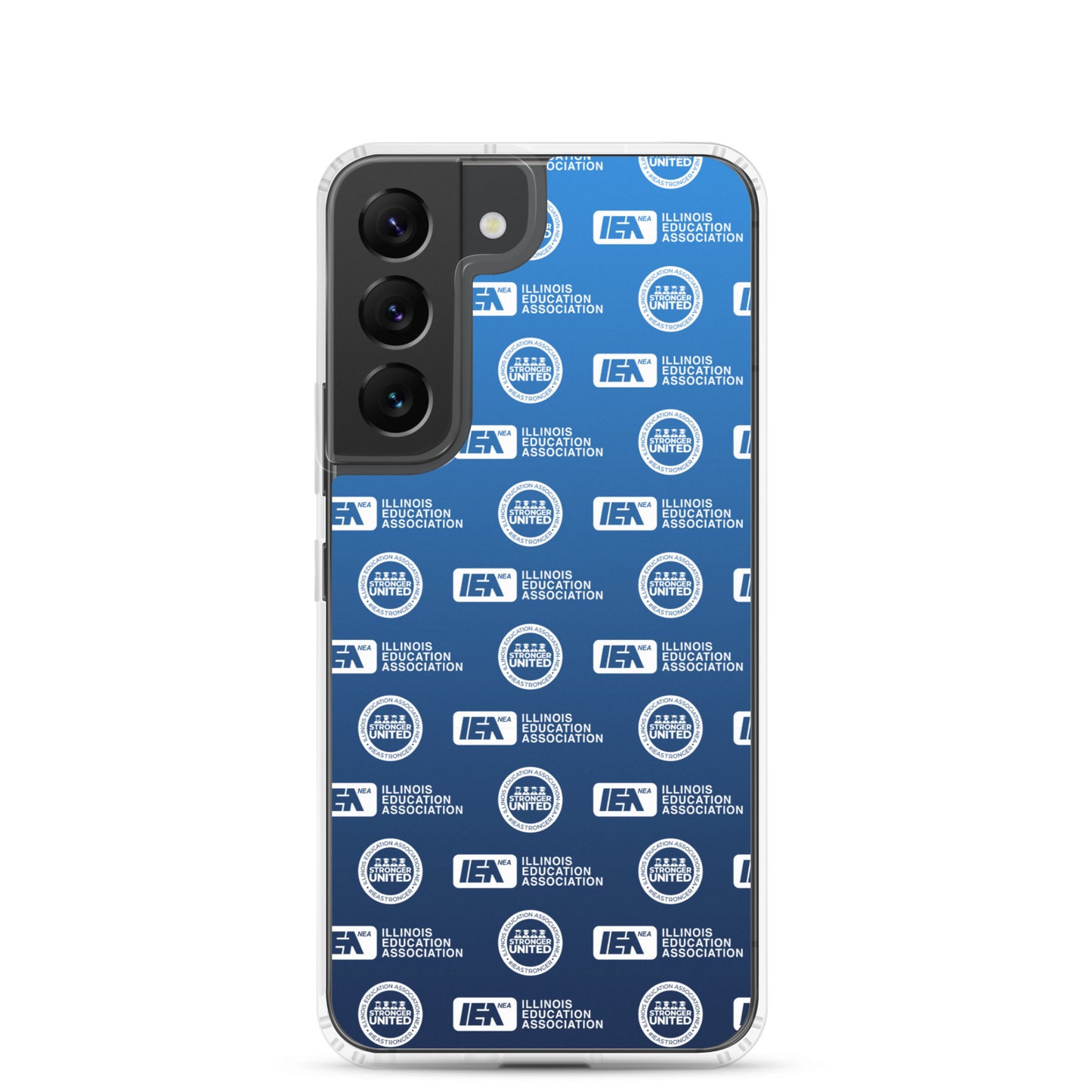 Logo Pattern Samsung Case Blue