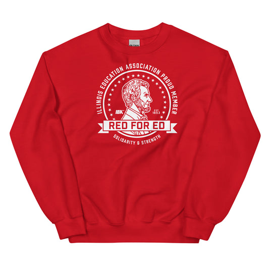 Red For Ed - Lincoln Unisex Sweatshirt