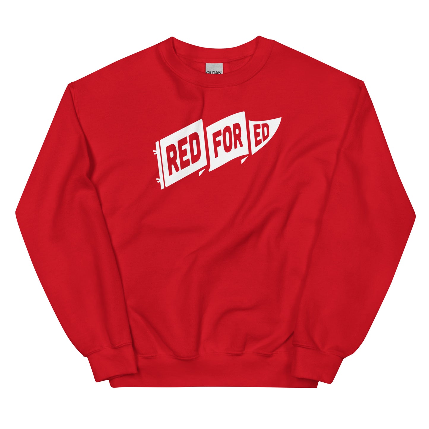 Red For Ed - Pennant Unisex Sweatshirt