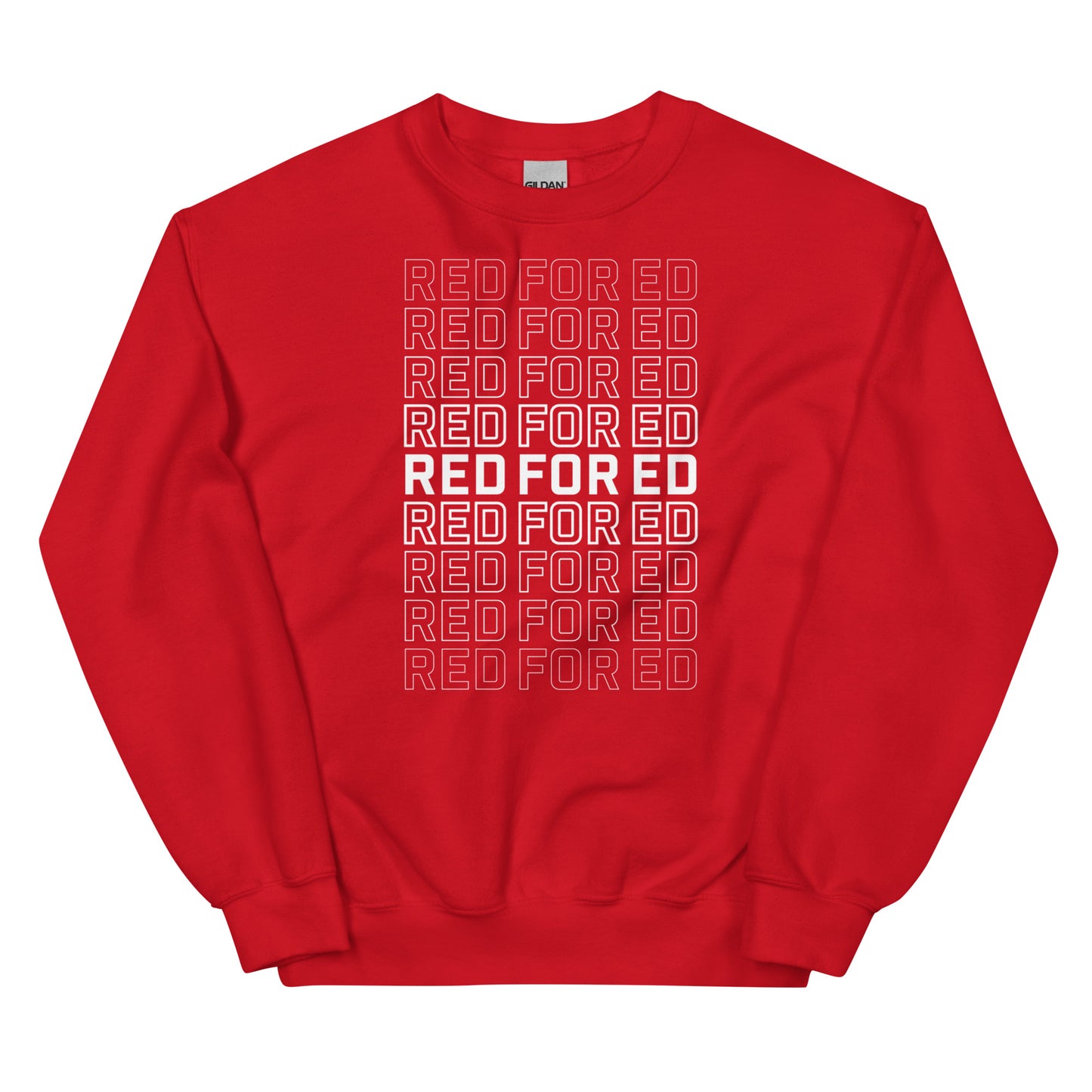 Red Fror Ed - Repeat Unisex Sweatshirt