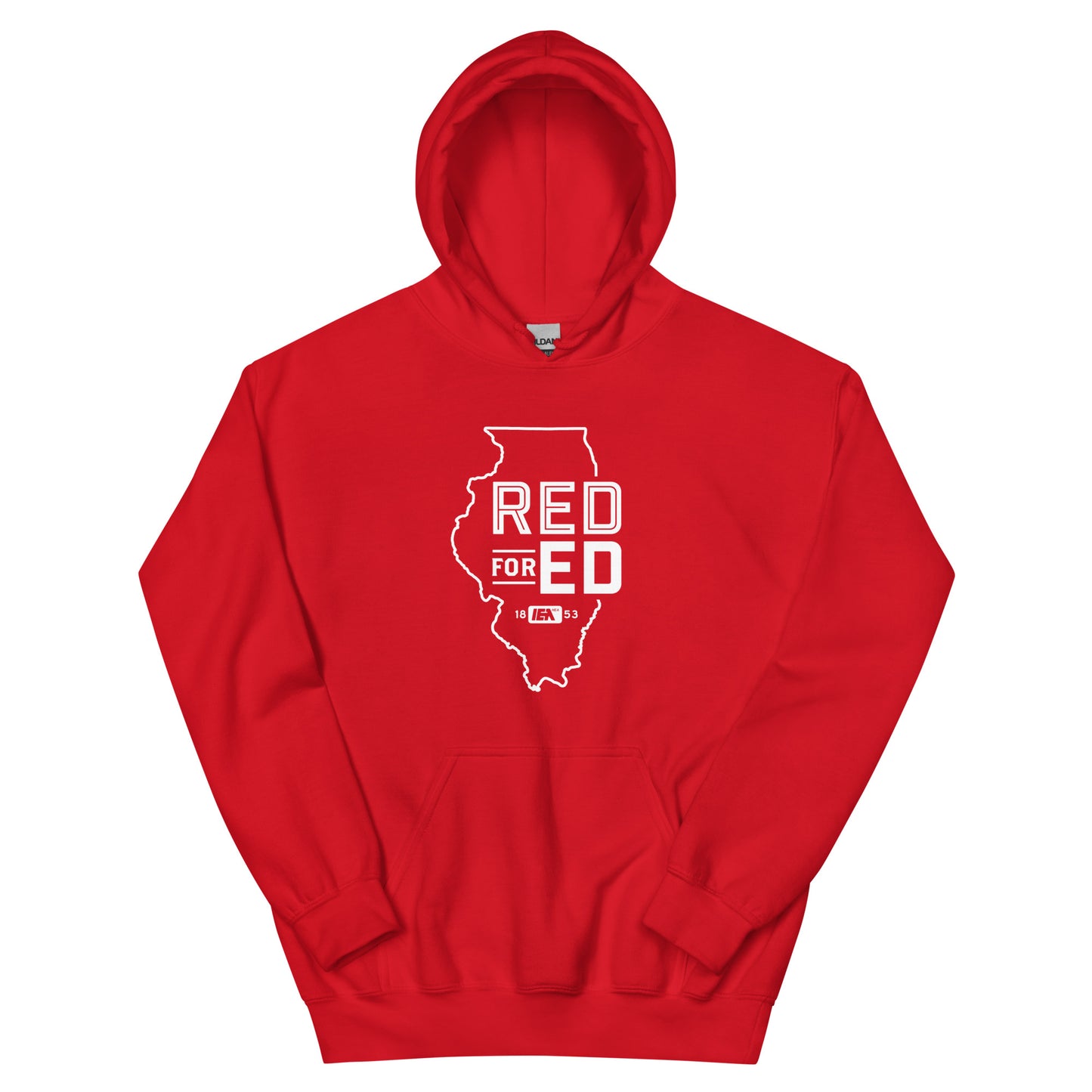 Red For ED - Illinois Unisex Hoodie