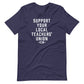 Support Your Local Teachers Union T-shirt