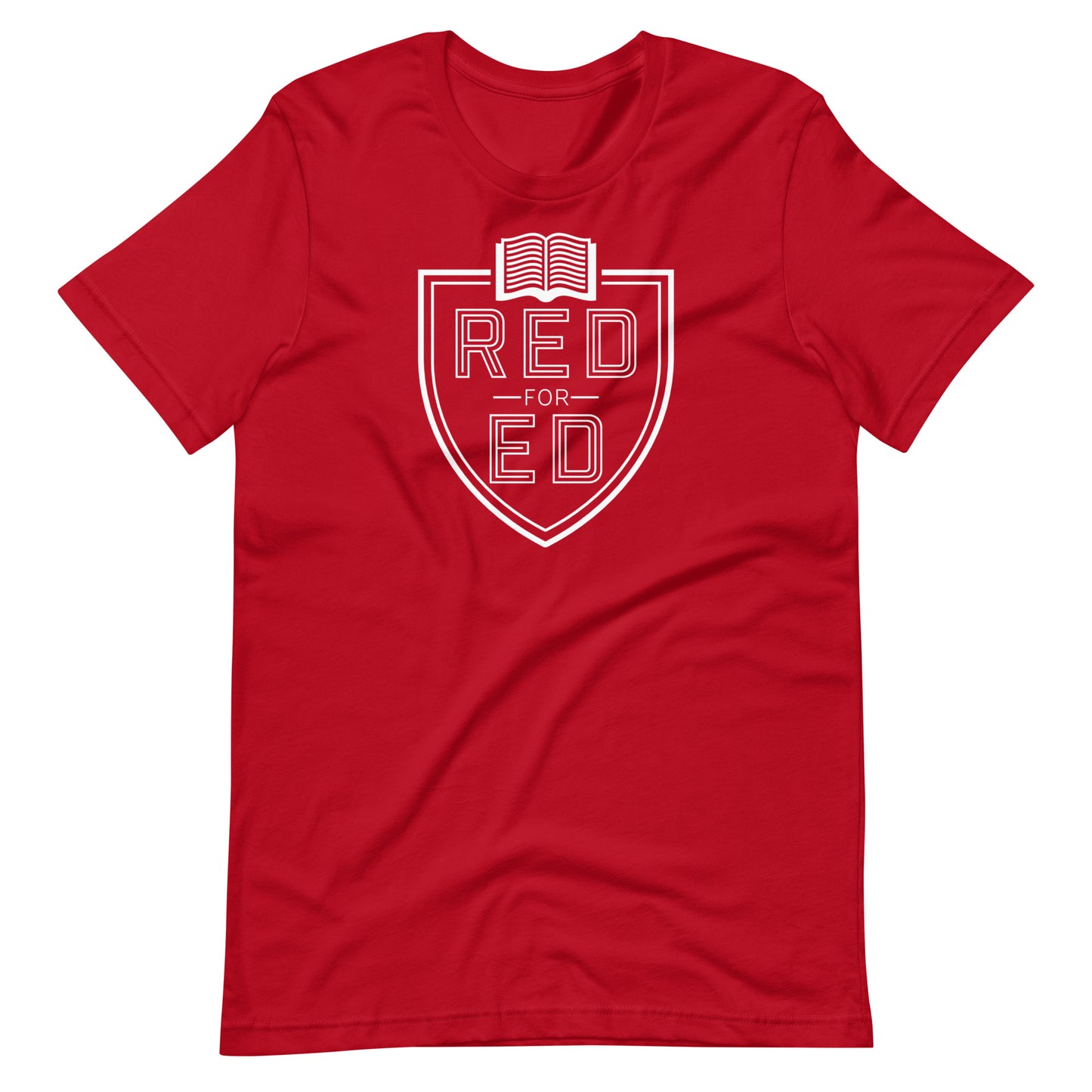 Red For Ed - Shield Unisex t-shirt