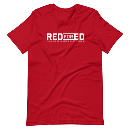 Red For Ed - Text Unisex t-shirt